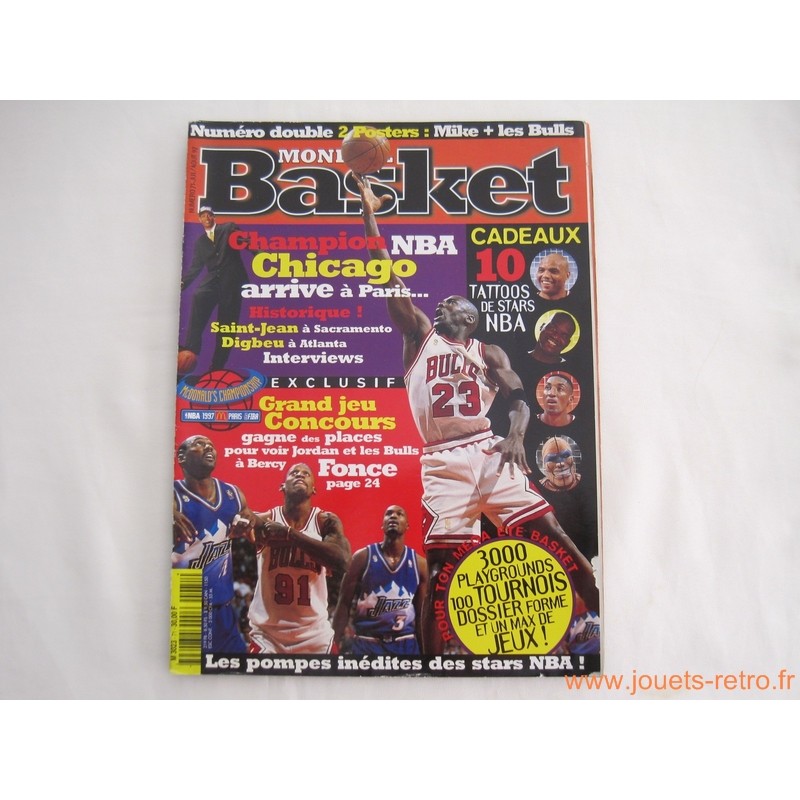 Magazine "Mondial Basket" n° 71 juil-aout 1997