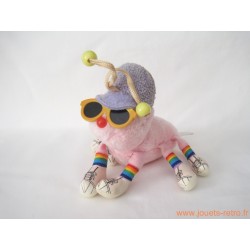Chenille Mille Papattes à chapeau et lunettes