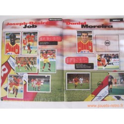 Album vignettes Panini Racing Club de Lens Collection Officielle 2000