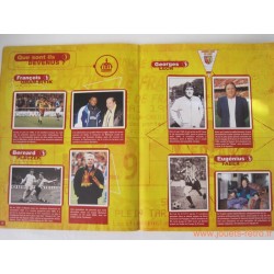 Album vignettes Panini Racing Club de Lens Collection Officielle 2000-2001