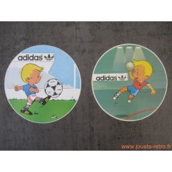 Lot autocollants Adidas 1978 foot / Hand