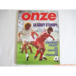 Lot magazines Onze n° 1, 2, 3, 4, 11