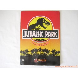 Album stickers "Jurassic Park" Merlin 1992
