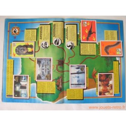 Album stickers "Jurassic Park" Merlin 1992