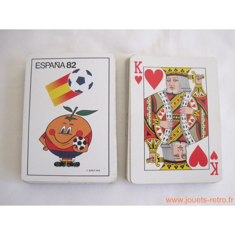 jeu de 52 cartes Mundial Espana 82