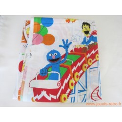 drap Sesame Street "le parc d'attractions"