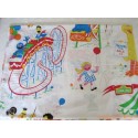 drap Sesame Street "le parc d'attractions"