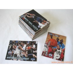 Lot 76 cartes NBA Fleer Tradition 99-00