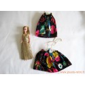 Mini poupée mannequin Dawn et deux tenues