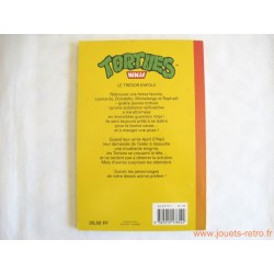 Livre Tortues Ninja "Le trésor enfoui"
