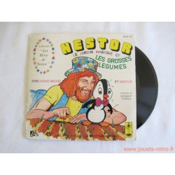"Nestor le jardin magique et les grosses légumes" Livre-disque 45t