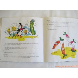 "Nestor le jardin magique et les grosses légumes" Livre-disque 45t