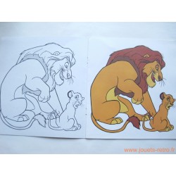 Coloriage Le roi lion