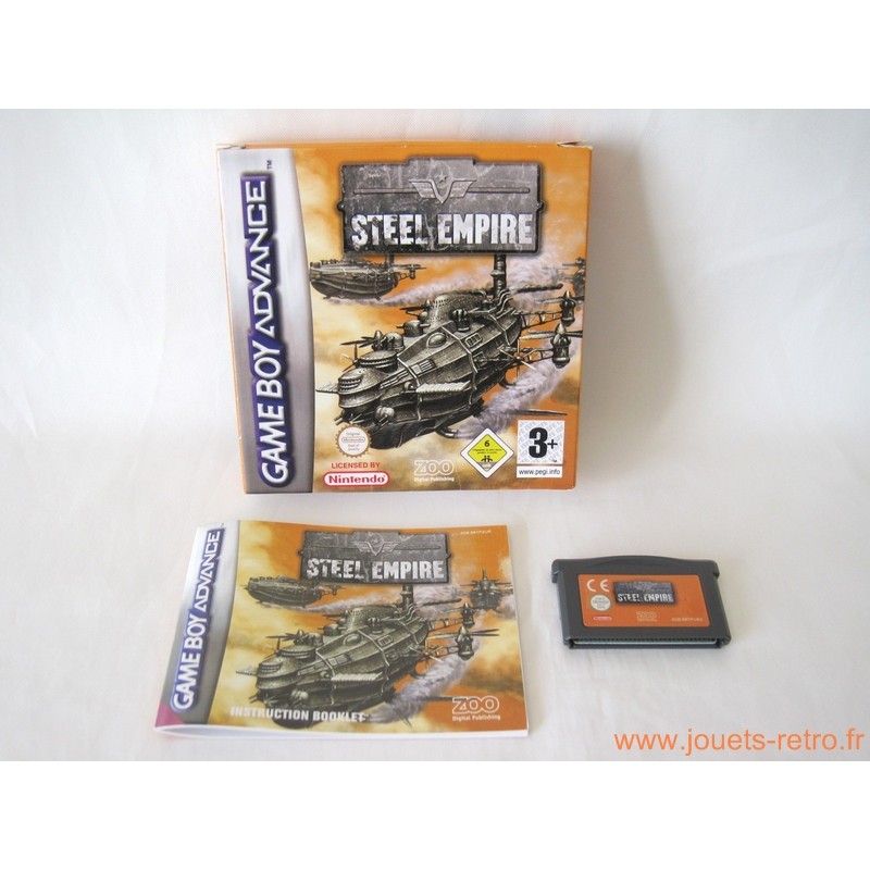 Steel Empire - jeu Game Boy Advance GBA
