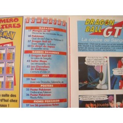 D. Mangas n° 465 juin 2000 complet Fiches Pokémon + posters