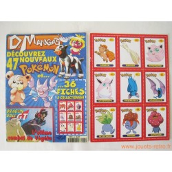 D. Mangas n° 466 juillet 2000 avec Fiches Pokémon