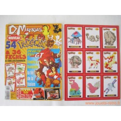 D. Mangas n° 467 août 2000 avec Fiches Pokémon