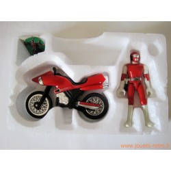 PL Moto Turbo Ranger rouge - Bandai 1989