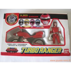 PL Moto Turbo Ranger rouge - Bandai 1989