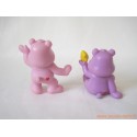 Lot de 4 figurines "Les Bisounours"