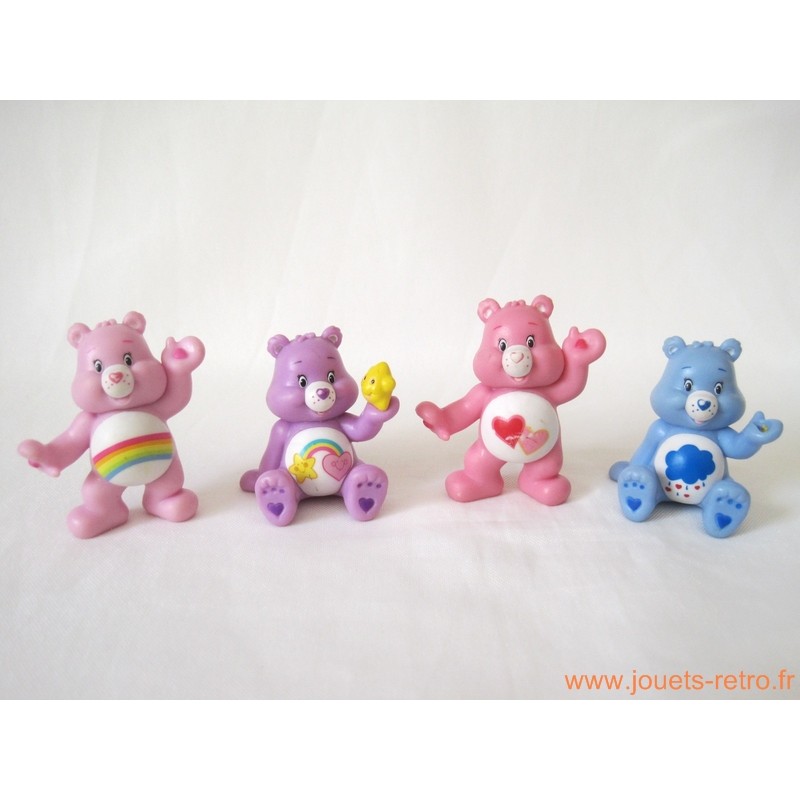 Lot de 4 figurines "Les Bisounours"