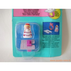 Bague Polly Pocket "mariée" 1990 Neuf