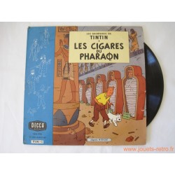 Tintin Les cigares du pharaon - disque 33t