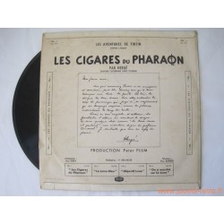 Tintin Les cigares du pharaon - disque 33t