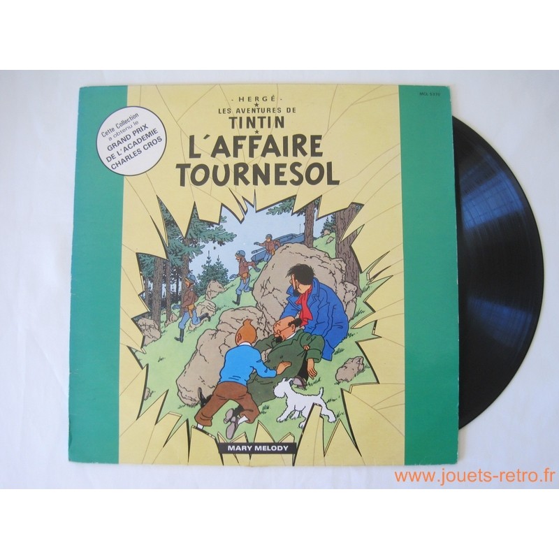 Tintin L'affaire Tournesol - disque 33t