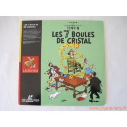Laserdisc Tintin les 7 boules de cristal + Le temple du soleil