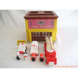 "Caserne de pompiers" Fisher Price 1980