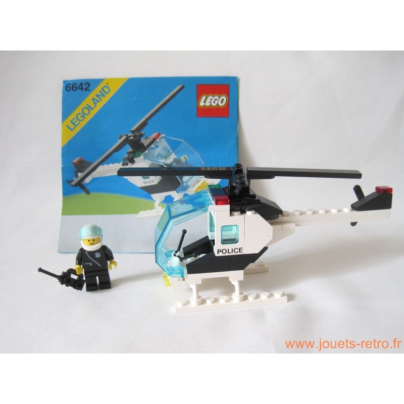 Hélicopter de police Lego 6642