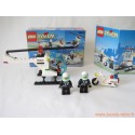 Moto et hélicoptère de police Lego 6664