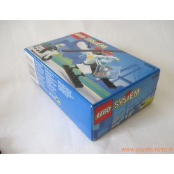 Moto et hélicoptère de police Lego 6664