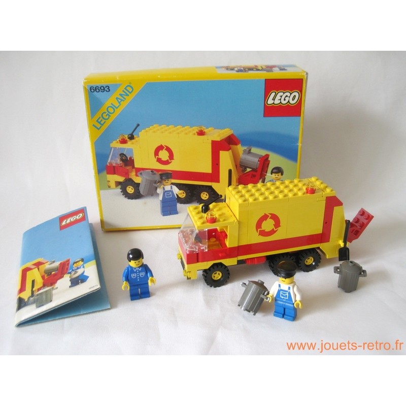 Camion poubelle Lego 6693