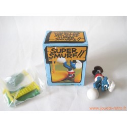 Figurine "Super Schtroumpf Volleyeur" Schleich 1981