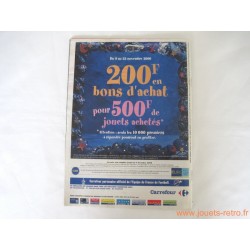 catalogue jouets Carrefour Noël 2000