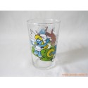 Verre à moutarde "Les Schtroumpfs"