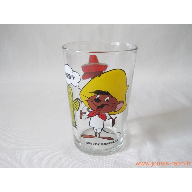 Verre à moutarde "Speedy Gonzales"