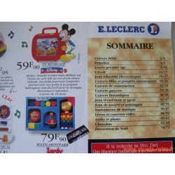 Catalogue jouets Leclerc Noël 1997