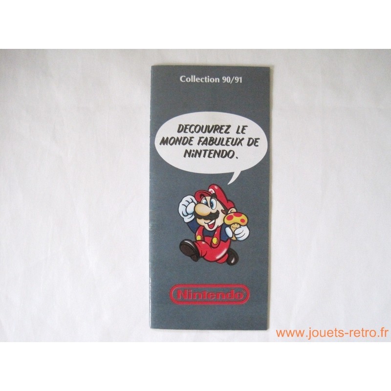 Catalogue Nintendo collection 90-91