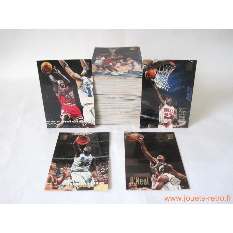 Set complet 180 cartes NBA Topps Stadium Club 93-94 série 1