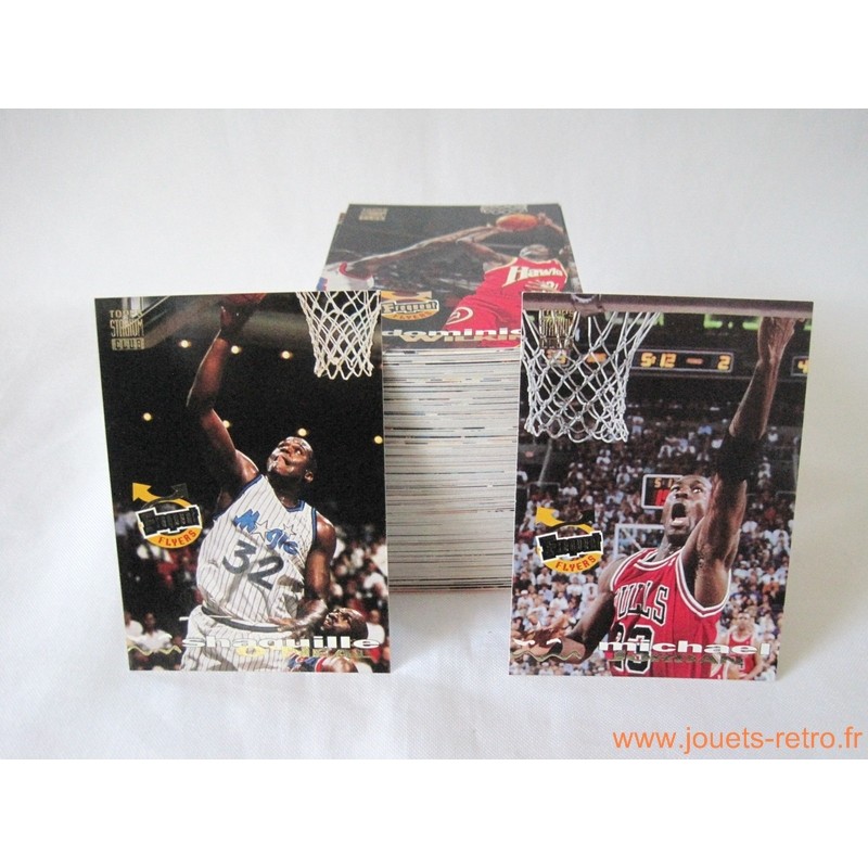Set complet 180 cartes NBA Topps Stadium Club 93-94 série 2