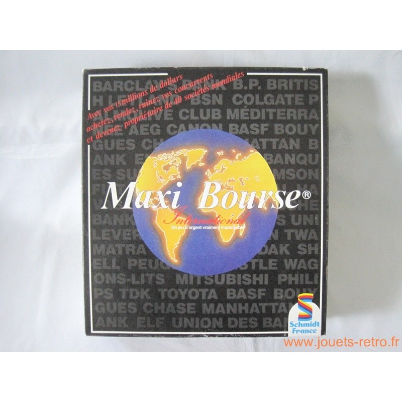 Maxi bourse international - jeu Schmidt 1987