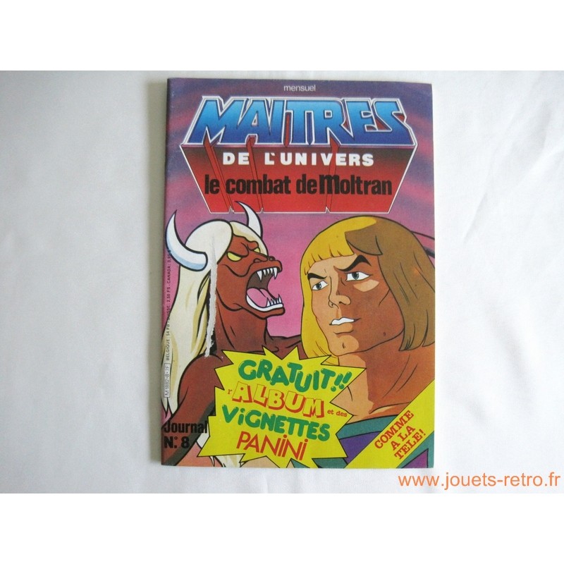 Maitres de l'univers Journal n° 8 - Eurédif 1984