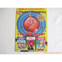 Poster géant avec autocollants "Les Crados"