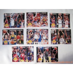 Set complet 300 cartes NBA Hoops 1993-94 série 1