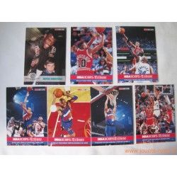 Set complet 300 cartes NBA Hoops 1993-94 série 1