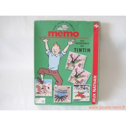 Memo "Les aventures de Tintin" - jeu Nathan 1994