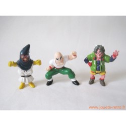 lot 3 figurines Dragon Ball Z "Super Guerriers" 1989